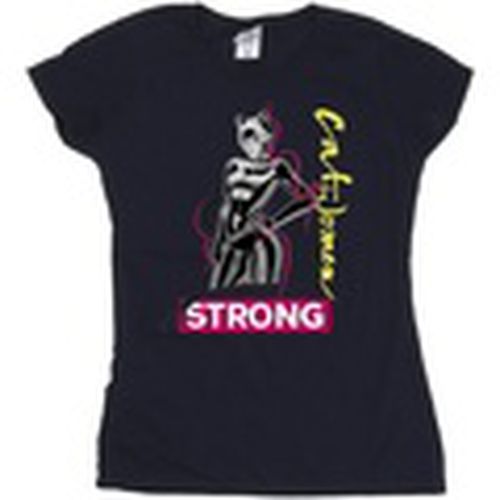 Camiseta manga larga Batman Catwoman Strong para mujer - Dc Comics - Modalova