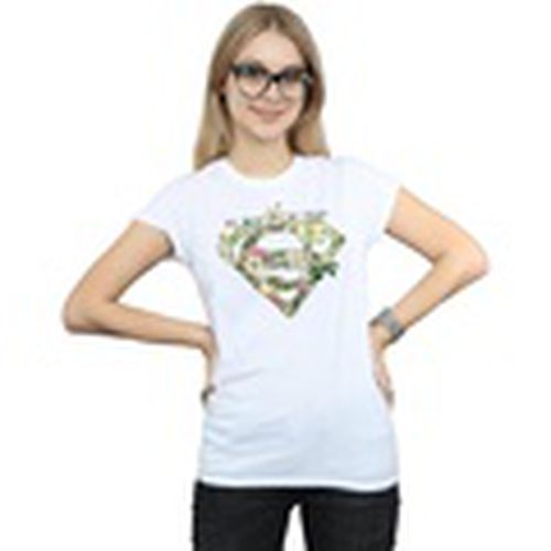 Camiseta manga larga Supergirl My Mum My Hero para mujer - Dc Comics - Modalova