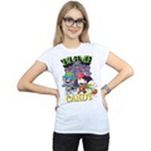 Camiseta manga larga Super Friends Blame It On The Candy para mujer - Dc Comics - Modalova