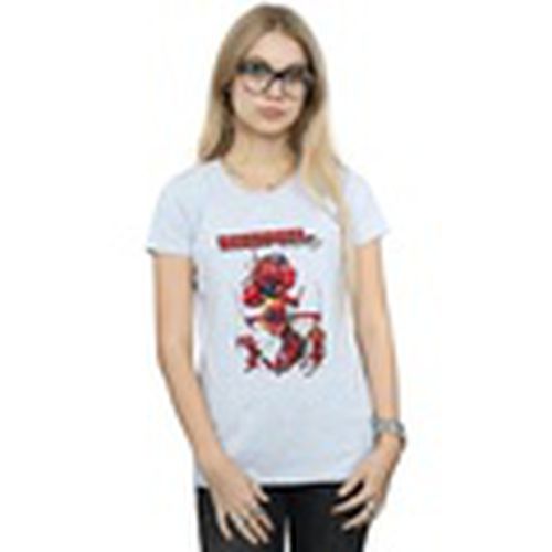 Camiseta manga larga Deadpool Family para mujer - Marvel - Modalova