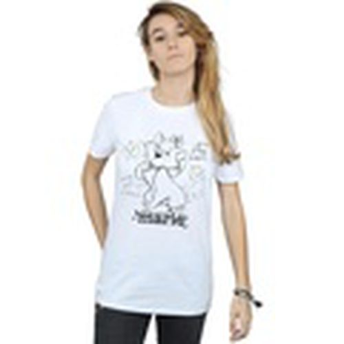 Camiseta manga larga Marie Collage Sketch para mujer - Disney - Modalova