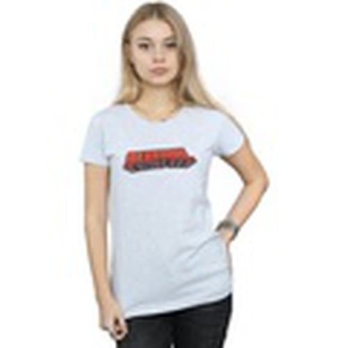 Camiseta manga larga Deadpool Text Logo para mujer - Marvel - Modalova