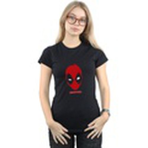Camiseta manga larga Deadpool Face Mask para mujer - Marvel - Modalova