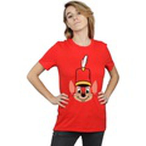 Camiseta manga larga Dumbo Timothy Q Mouse para mujer - Disney - Modalova