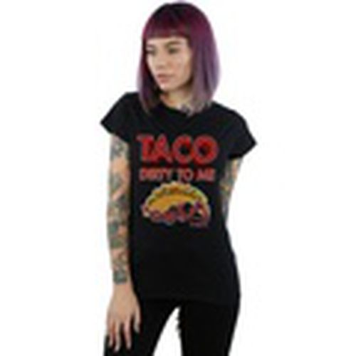 Camiseta manga larga Deadpool Taco Dirty To Me para mujer - Marvel - Modalova