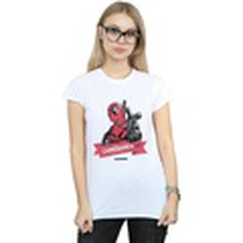 Camiseta manga larga Chimichanga Finger para mujer - Marvel - Modalova