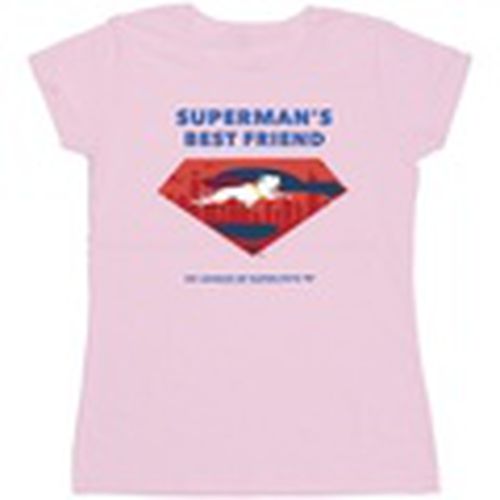 Camiseta manga larga DC League Of Super-Pets Superman's Best Friend para mujer - Dc Comics - Modalova