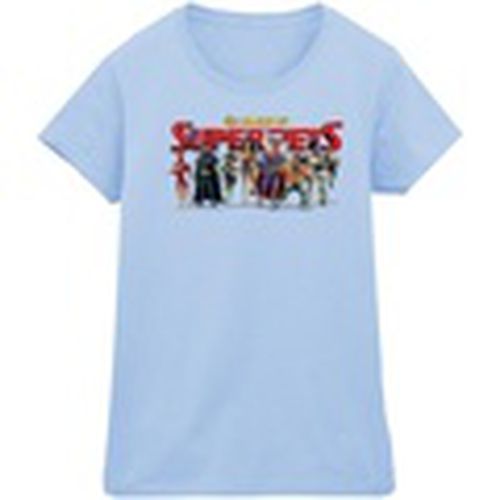 Camiseta manga larga DC League Of Super-Pets Group Logo para mujer - Dc Comics - Modalova