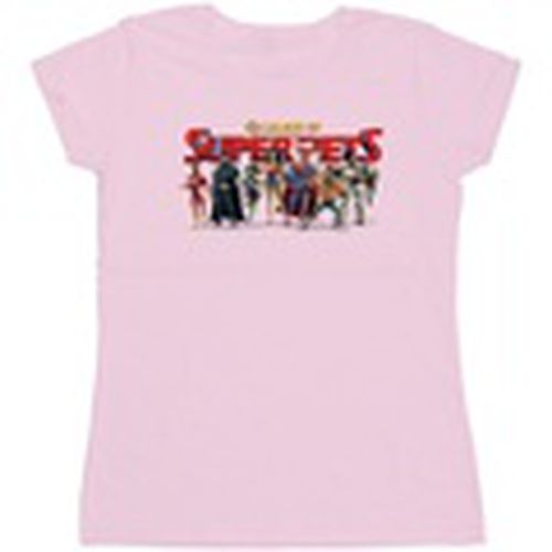 Camiseta manga larga DC League Of Super-Pets Group Logo para mujer - Dc Comics - Modalova