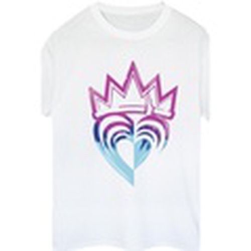Camiseta manga larga Descendants Pink Crown para mujer - Disney - Modalova