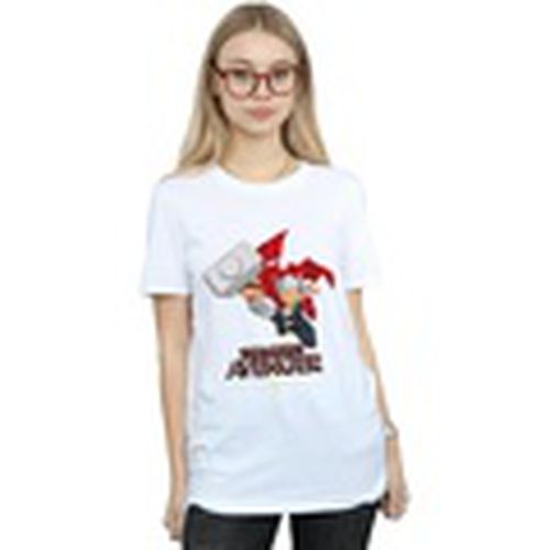 Camiseta manga larga The Mighty Avenger para mujer - Marvel - Modalova