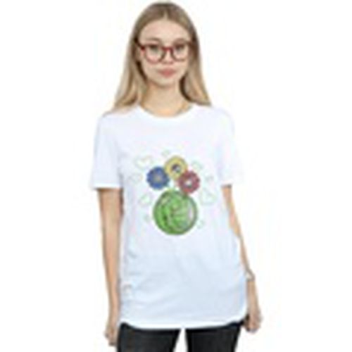 Camiseta manga larga BI4650 para mujer - Marvel - Modalova