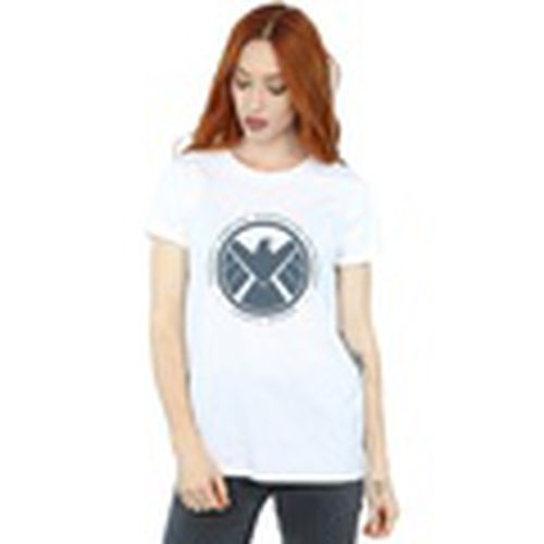 Camiseta manga larga Agents Of SHIELD Logistics Division para mujer - Marvel - Modalova