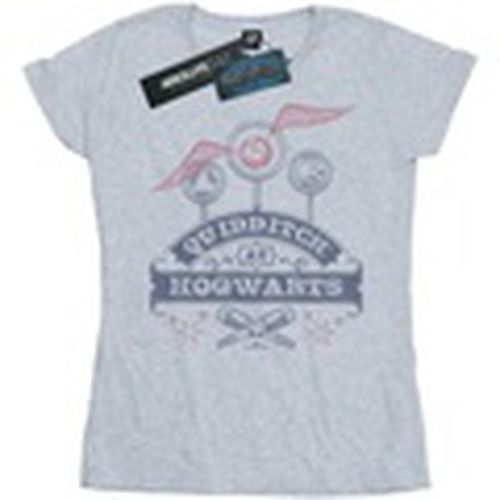 Camiseta manga larga Quidditch At Hogwarts para mujer - Harry Potter - Modalova