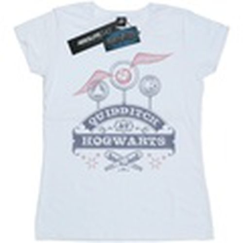 Camiseta manga larga Quidditch At Hogwarts para mujer - Harry Potter - Modalova