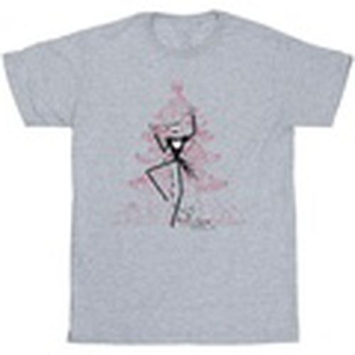 Camiseta manga larga The Nightmare Before Christmas Tree Pink para hombre - Disney - Modalova