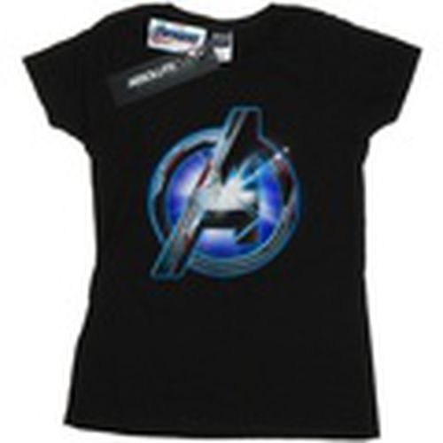 Camiseta manga larga Avengers Endgame Glowing Logo para mujer - Marvel - Modalova