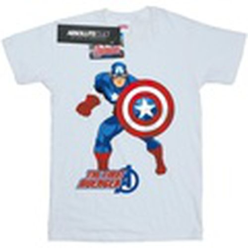 Camiseta manga larga The First Avenger para hombre - Marvel - Modalova