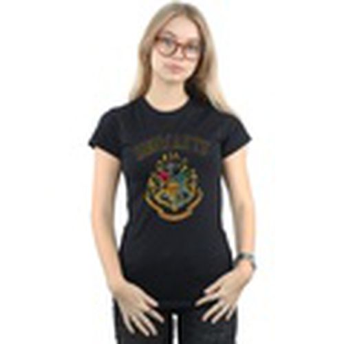 Camiseta manga larga Varsity Style Crest para mujer - Harry Potter - Modalova