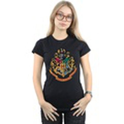 Camiseta manga larga Hogwarts para mujer - Harry Potter - Modalova