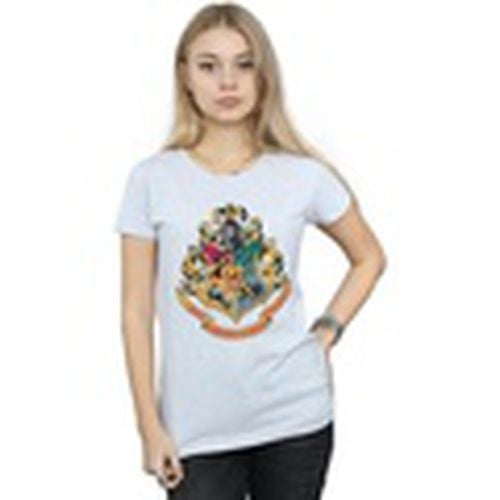 Camiseta manga larga Hogwarts para mujer - Harry Potter - Modalova