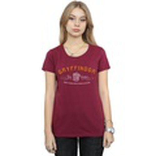 Camiseta manga larga Gryffindor Team Quidditch para mujer - Harry Potter - Modalova