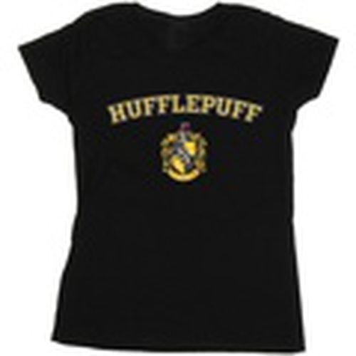 Camiseta manga larga Hufflepuff para mujer - Harry Potter - Modalova