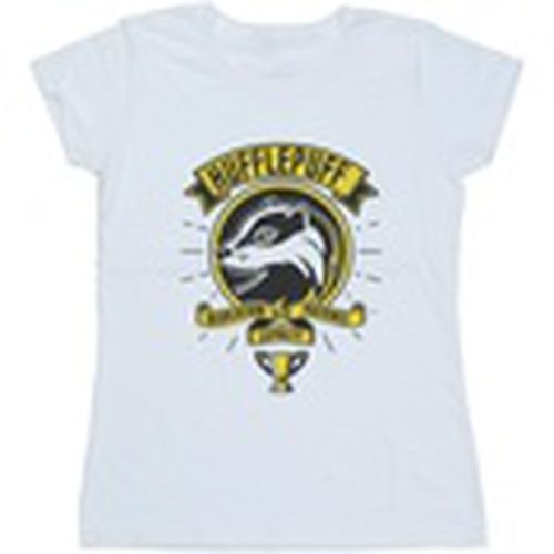 Camiseta manga larga Hufflepuff para mujer - Harry Potter - Modalova