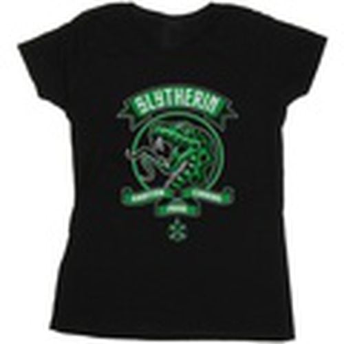 Camiseta manga larga Slytherin para mujer - Harry Potter - Modalova