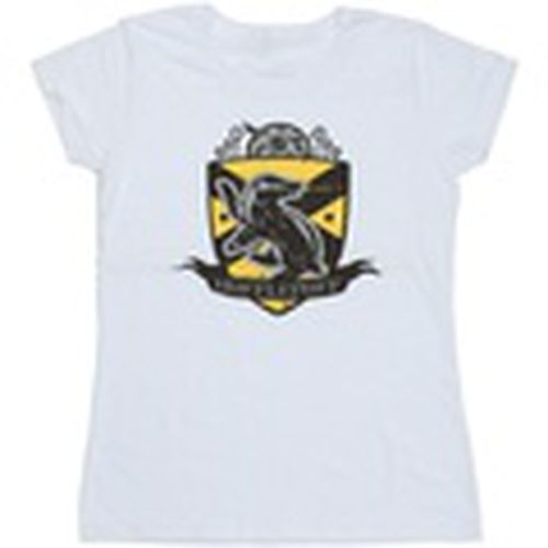 Camiseta manga larga Hufflepuff para mujer - Harry Potter - Modalova