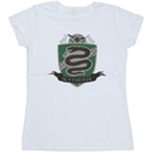 Camiseta manga larga Slytherin para mujer - Harry Potter - Modalova