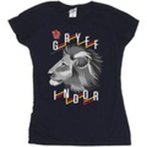 Camiseta manga larga Gryffindor Lion Icon para mujer - Harry Potter - Modalova