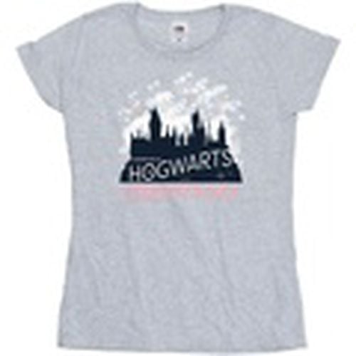 Camiseta manga larga Hogwarts para mujer - Harry Potter - Modalova