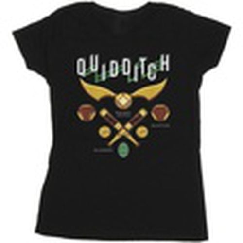 Camiseta manga larga Quidditch Bludgers Quaffles para mujer - Harry Potter - Modalova