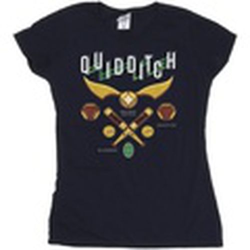 Camiseta manga larga Quidditch Bludgers Quaffles para mujer - Harry Potter - Modalova