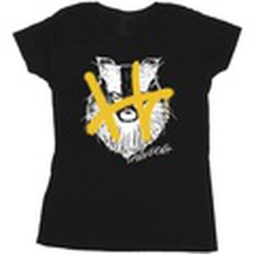 Camiseta manga larga Hufflepuff para mujer - Harry Potter - Modalova