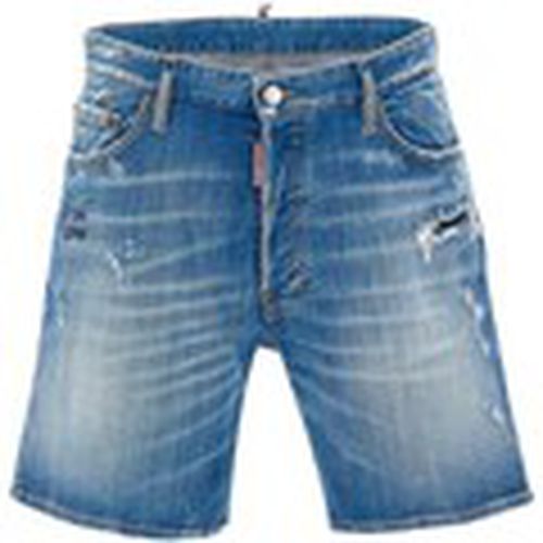 Short - Pantalón Corto Abotonado para hombre - Dsquared - Modalova