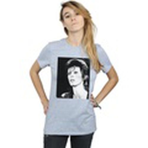 Camiseta manga larga Ziggy Looking para mujer - David Bowie - Modalova