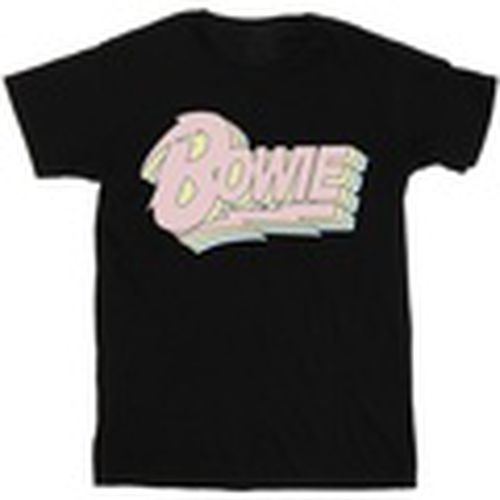Camiseta manga larga Pastel Bowie para mujer - David Bowie - Modalova