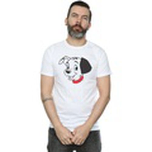 Camiseta manga larga 101 Dalmatians Dalmatian Head para hombre - Disney - Modalova