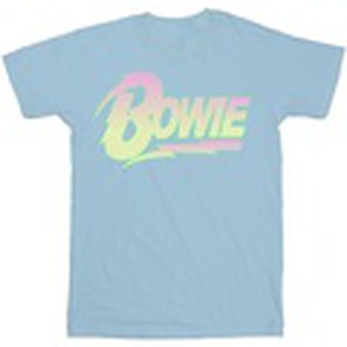Camiseta manga larga Neon Logo para mujer - David Bowie - Modalova