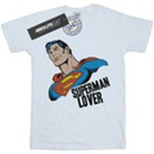 Camiseta manga larga Superman Lover para mujer - Dc Comics - Modalova