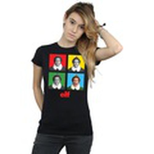 Camiseta manga larga Four Faces para mujer - Elf - Modalova