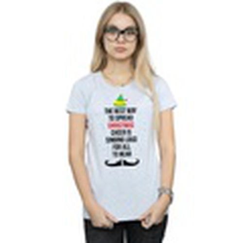 Camiseta manga larga Christmas Cheer para mujer - Elf - Modalova