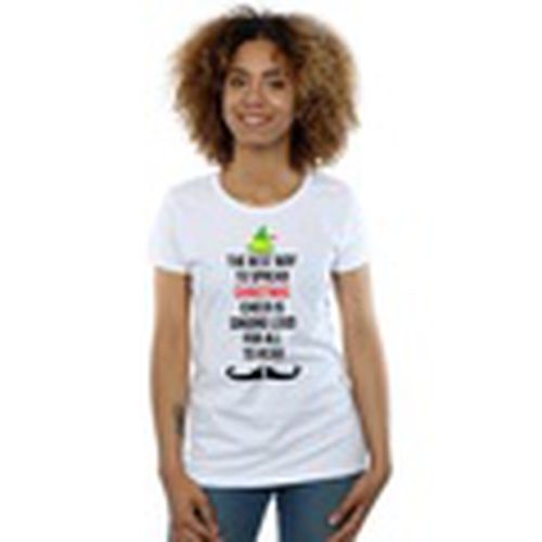 Camiseta manga larga Christmas Cheer para mujer - Elf - Modalova