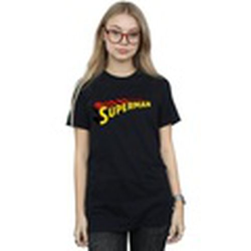 Camiseta manga larga Superman Telescopic Loco para mujer - Dc Comics - Modalova