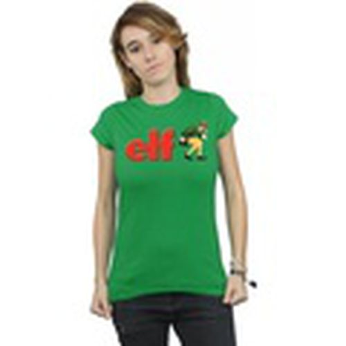 Camiseta manga larga Crouching Logo para mujer - Elf - Modalova
