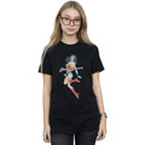 Camiseta manga larga Wonder Woman Jump para mujer - Dc Comics - Modalova