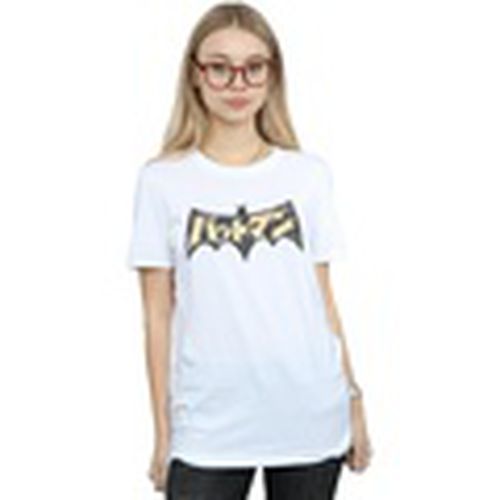 Camiseta manga larga Batman International Logo para mujer - Dc Comics - Modalova