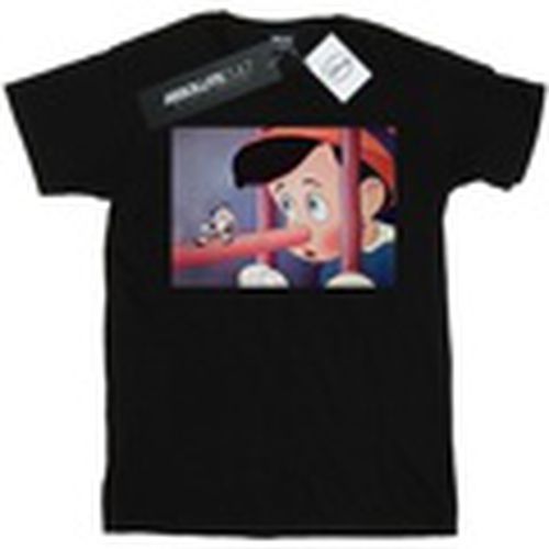 Camiseta manga larga Pinocchio Nose Still para hombre - Disney - Modalova